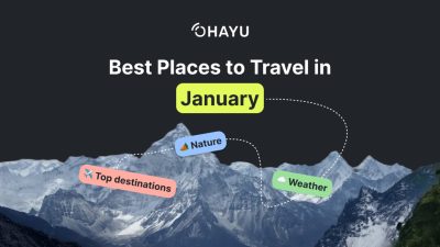 best places to travel in January