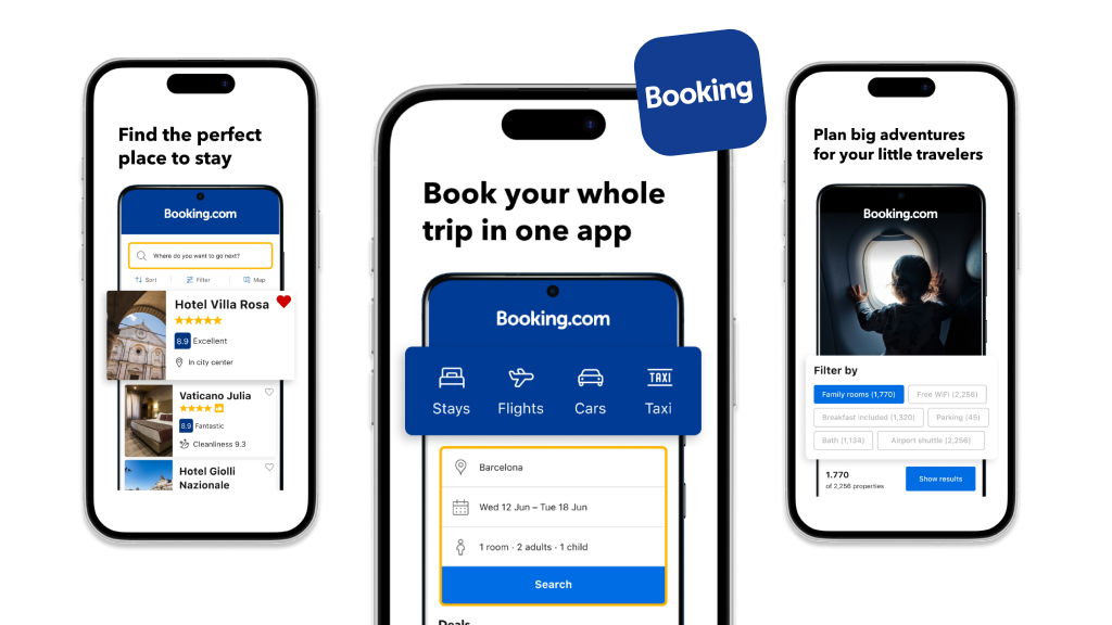Rese&ntilde;a de la aplicaci&oacute;n Booking.com