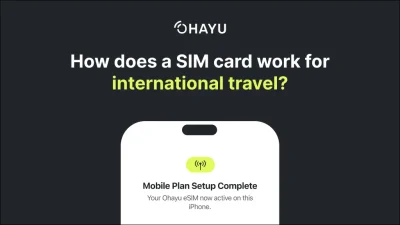 How Does a SIM Card Work for International Travel