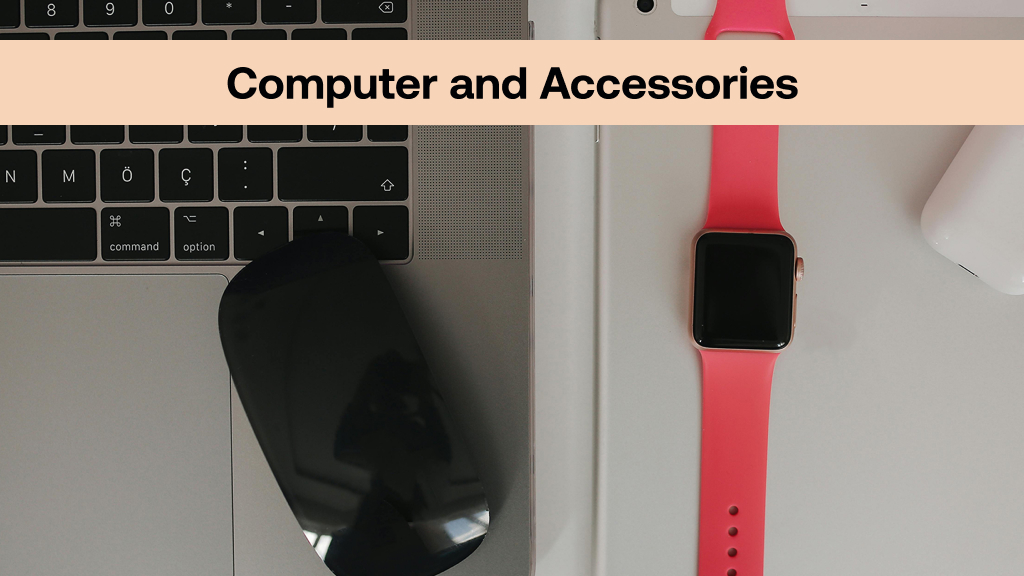 Computer and Accessories packing checklist