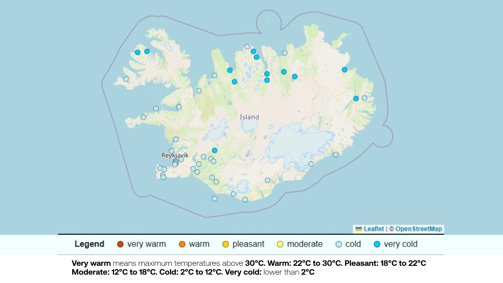 Reykjavík, Iceland weather in march