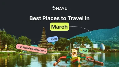 best places to travel in march - main image