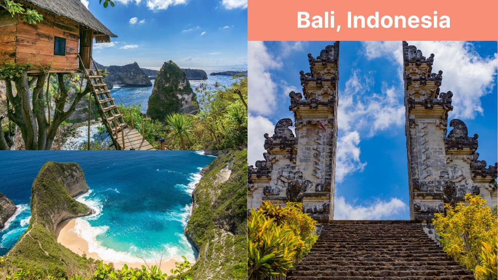 Bali, Indonesia, en junio