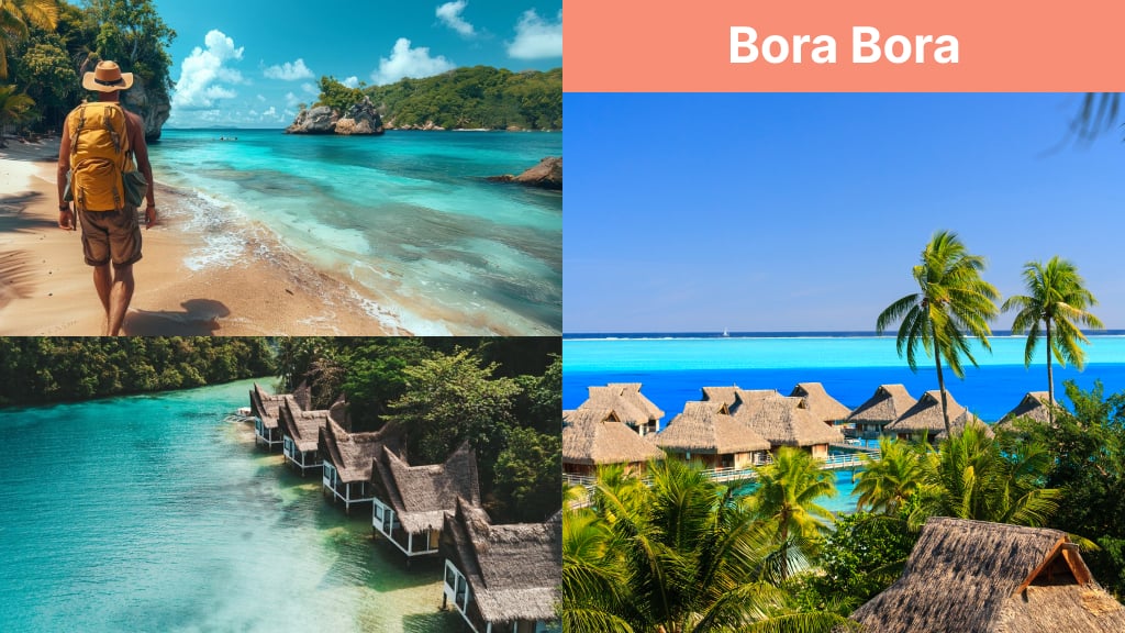 photos from visiting Bora Bora in June
