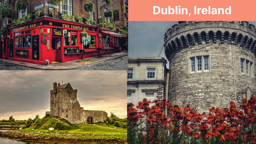 los mejores lugares para viajar en junio - Dublín, Irlanda