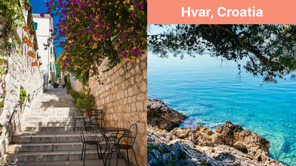 Hvar, Croacia - los mejores lugares para viajar en junio