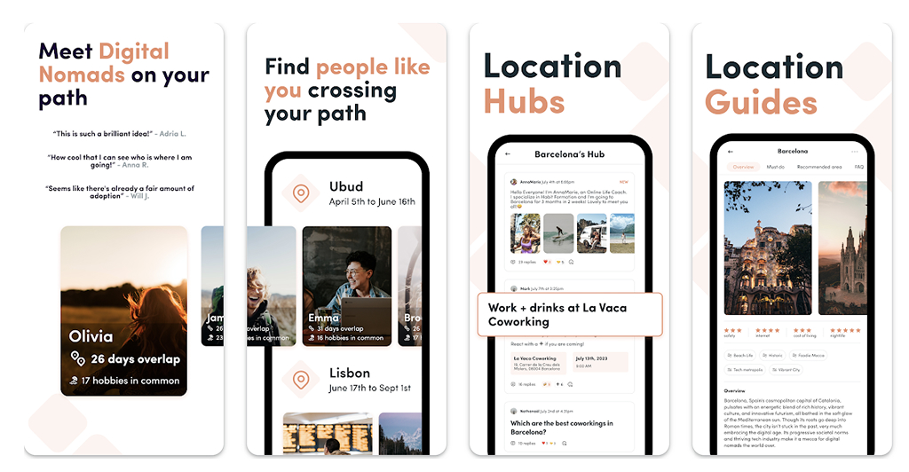 Punta locations hub app
