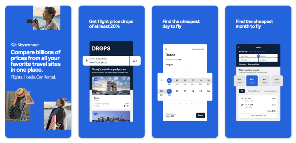 Skyscanner app