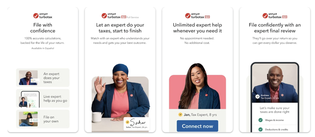 TurboTax - tax management app for nomads