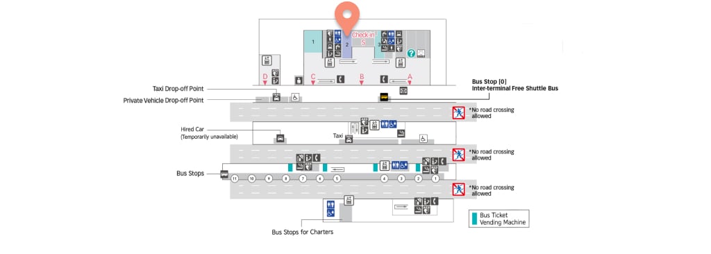 1F Entrance Plaza 2 Haneda Airport floor map