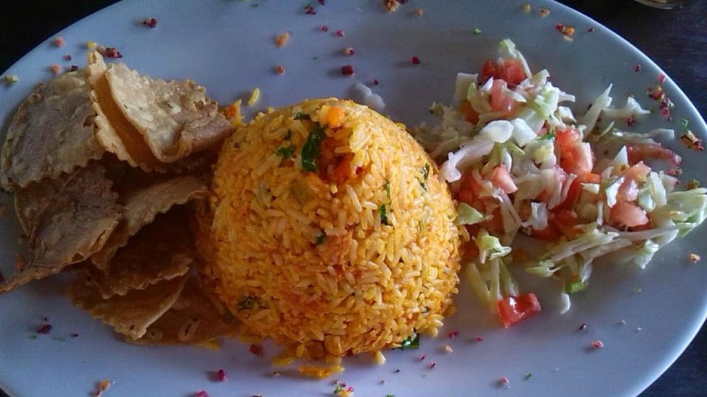my Casado lunch in Costa Rica