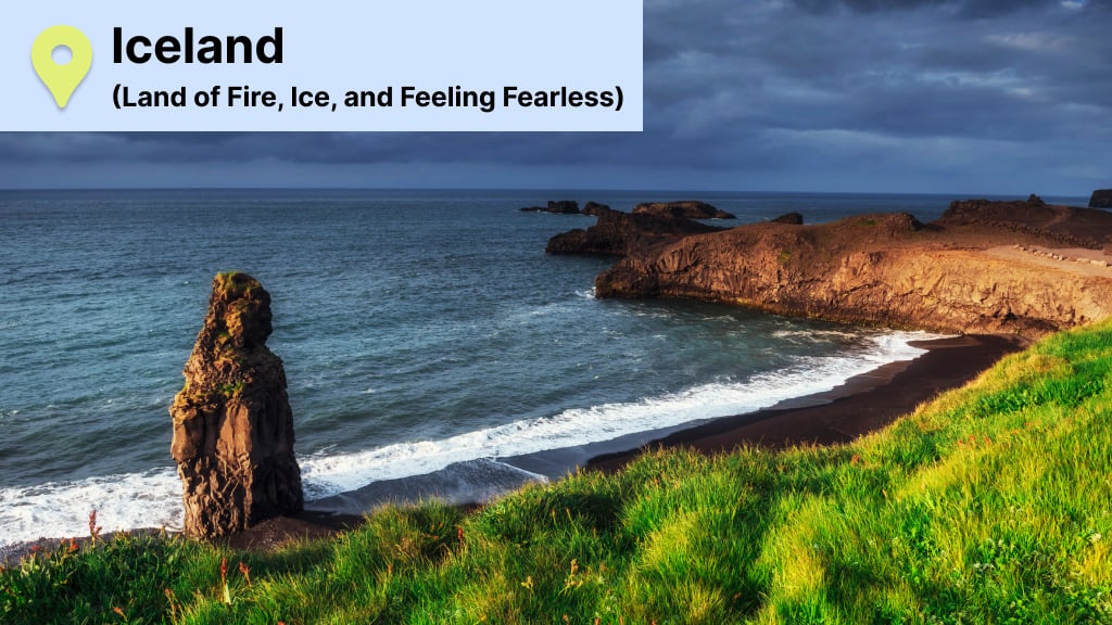 Iceland - safest places to travel for females