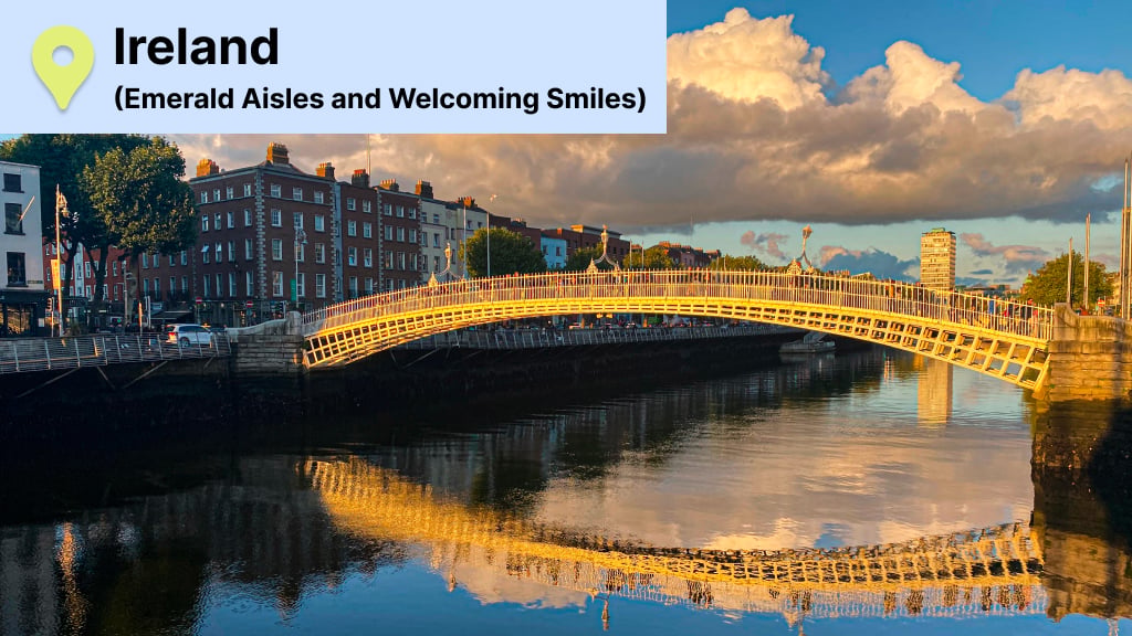 Ireland - safest places to travel for females