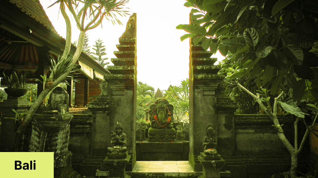 celebrating Father's Day on Bali