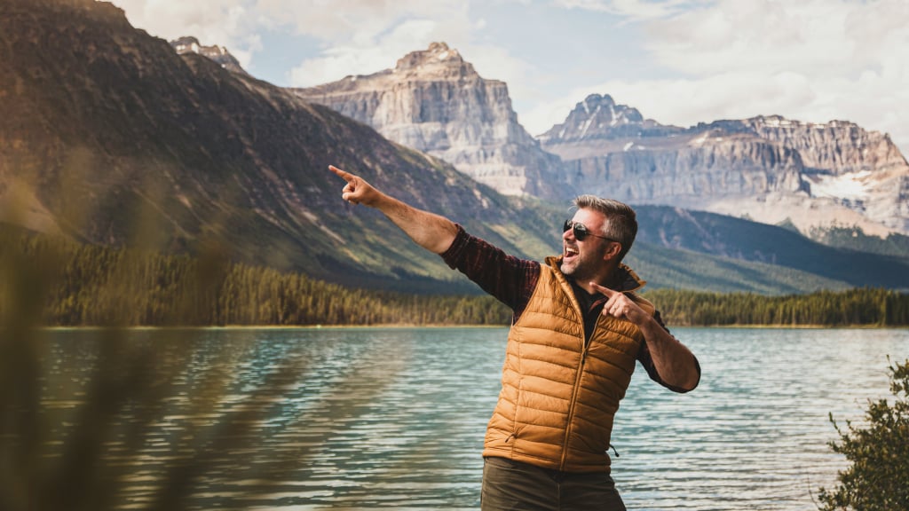 Father's Day in Banff, Canada