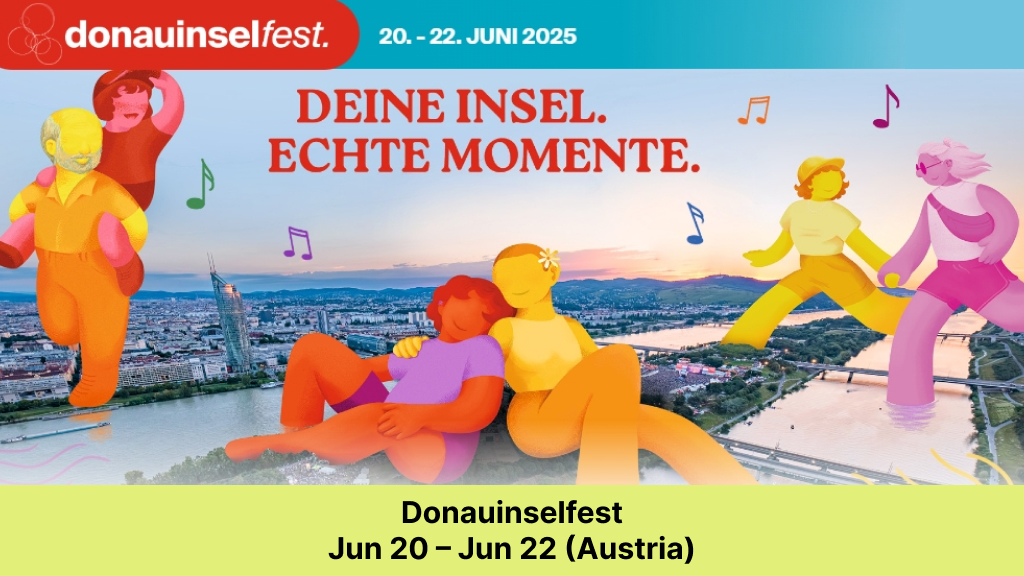 Donauinselfest – Jun 20 – Jun 22 (Austria)