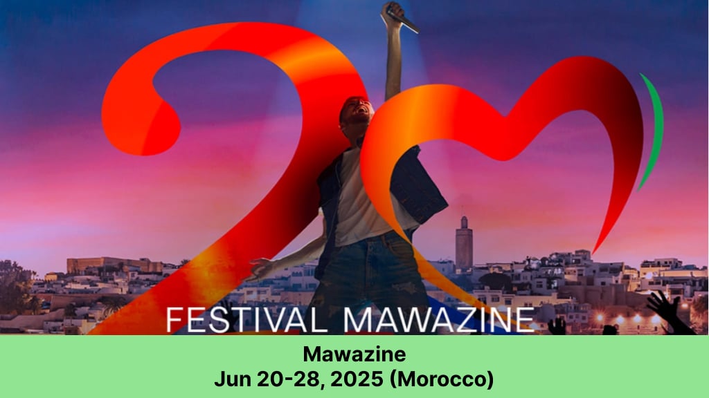 Mawazine – Jun 20-28, 2025 (Morocco)