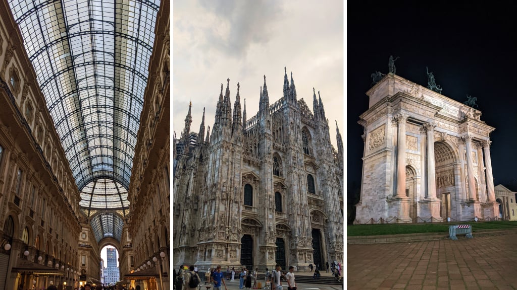 Milan solo travel photos