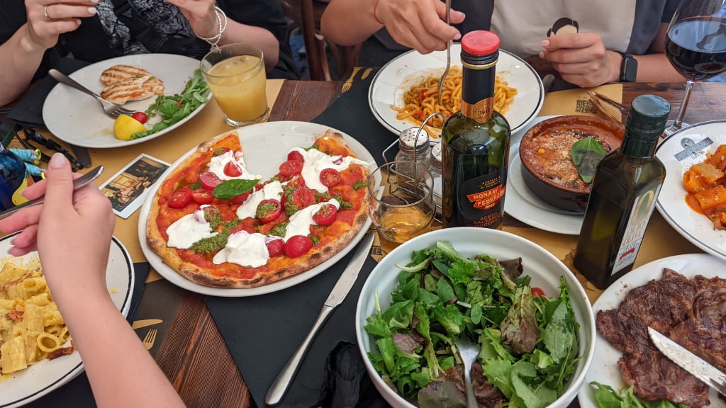 my food in Rome