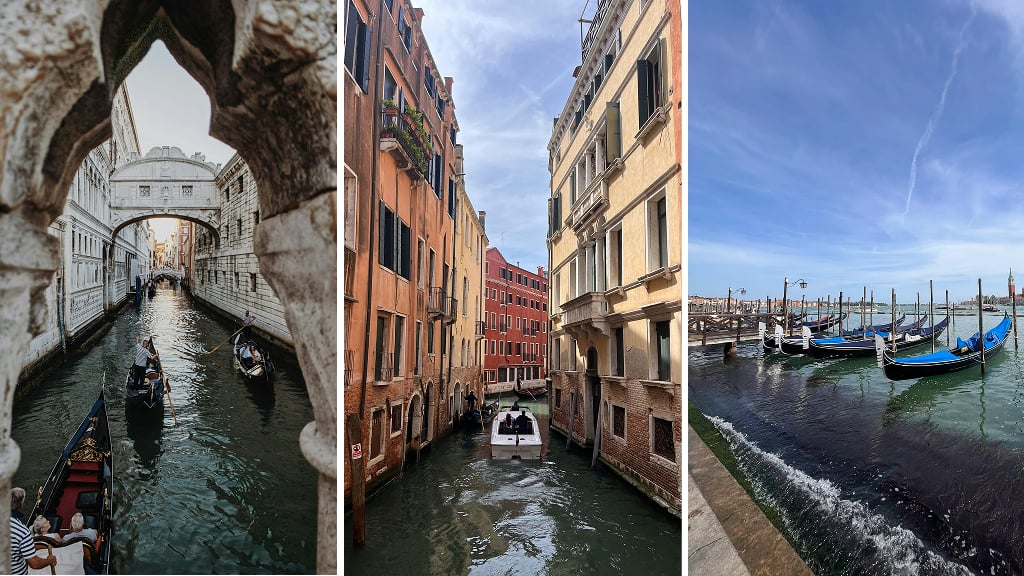 solo trip in Venice