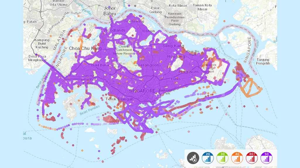 M1 (MobileOne) mobile coverage map