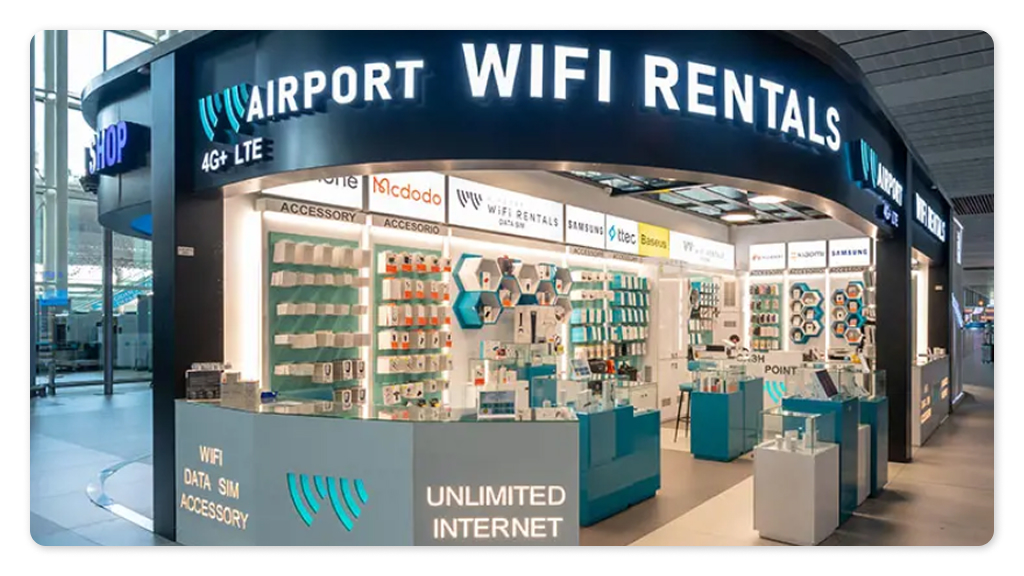 Antalya airport wifi rentals store