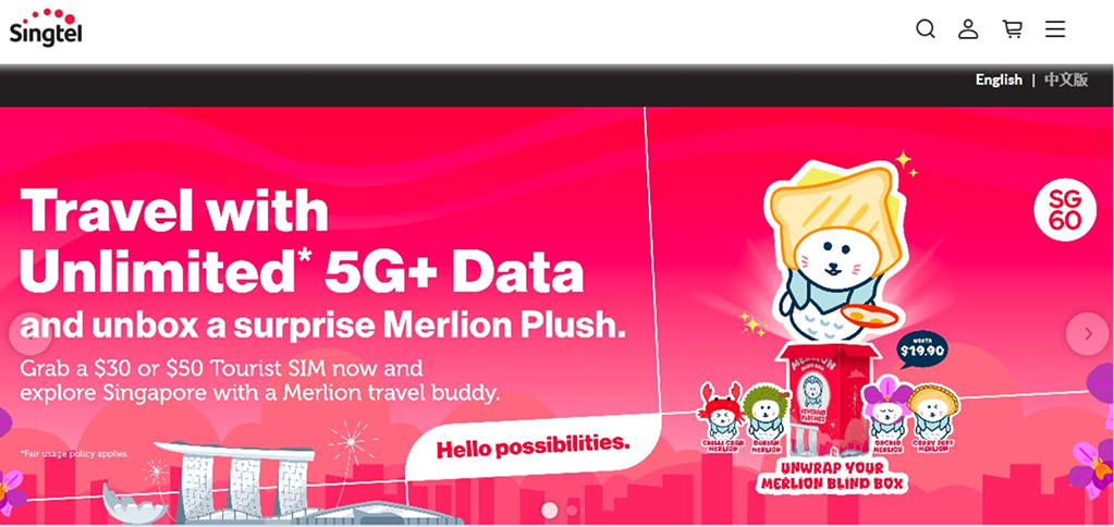 Singtel Singapore mobile operator