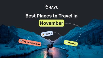 best places to travel in November