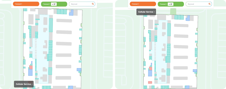 Cellular Service location in T1