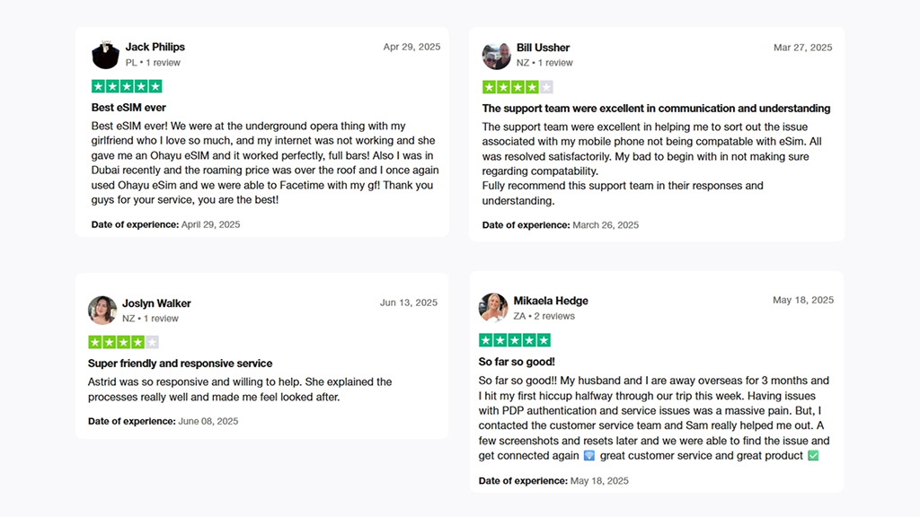 Real reviews of Ohayu on Trustpilot