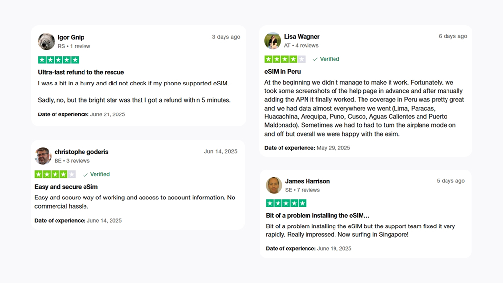 Reviews of Maya on Trustpilot