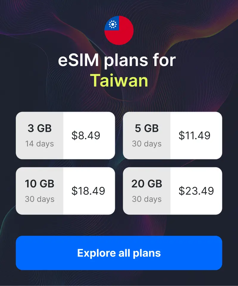 eSIM Taiwan