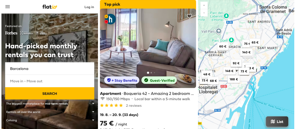 Accommodation expenses for digital nomads