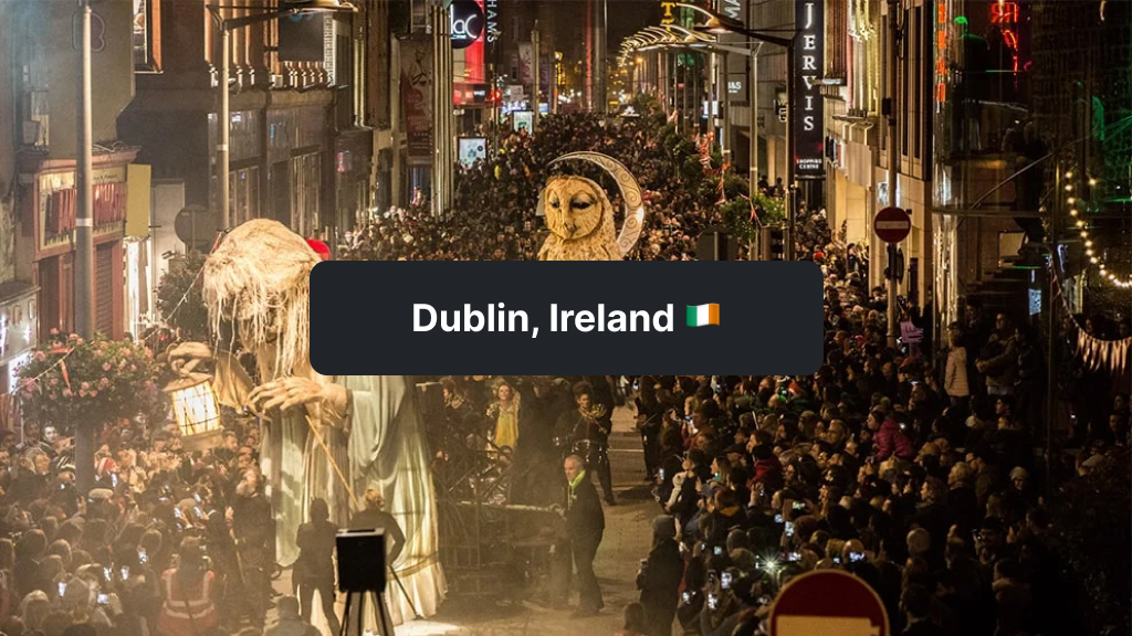 Ireland Dubling in Halloween events