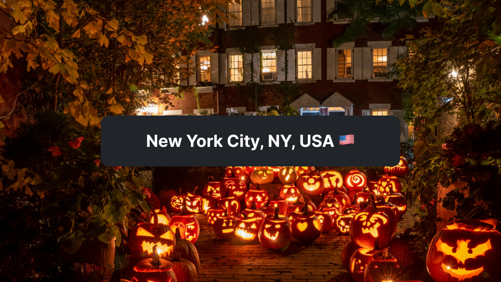 New York City Halloween vibes