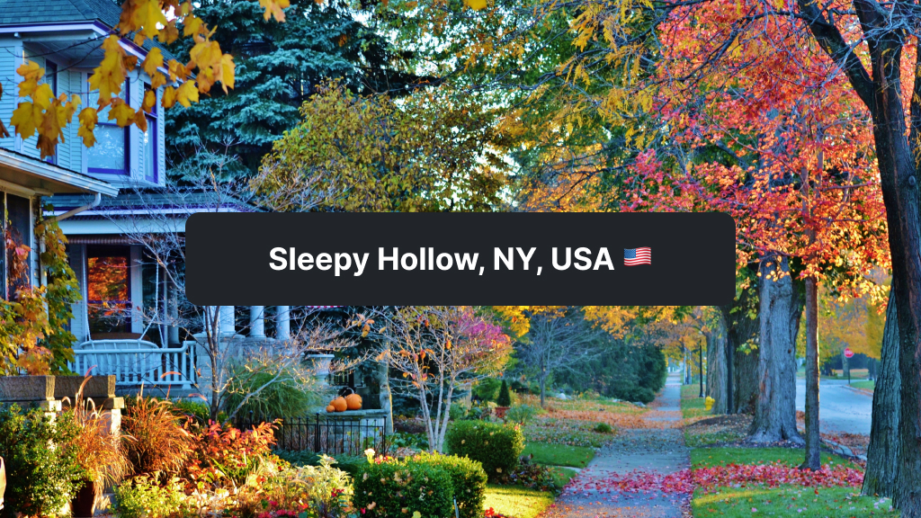 traveling to Sleepy Hollow in October