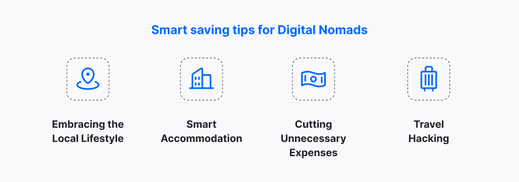 Smart saving tips for your digital nomad budget