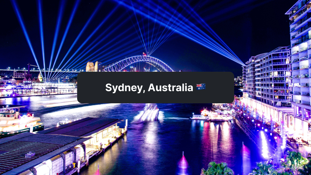 Sydney in October