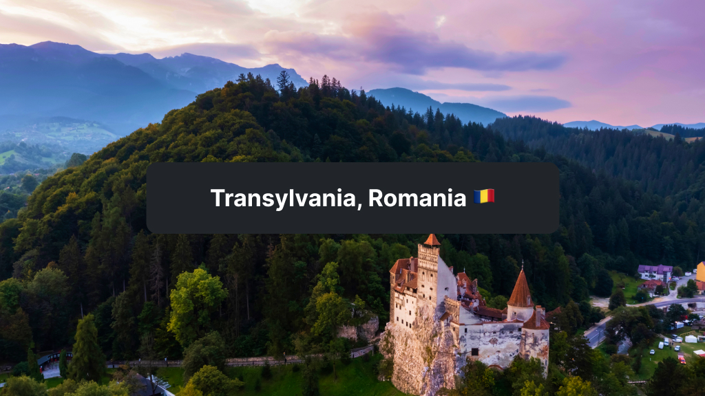 Halloween in Transylvania, Romania