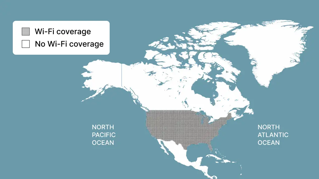 Gogo Wi-Fi Coverage. Source: United&nbsp;