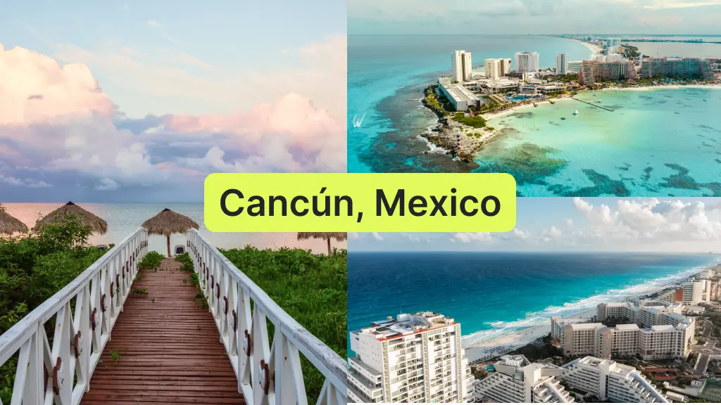 Cancún, Mexico in march - best places to travel in march