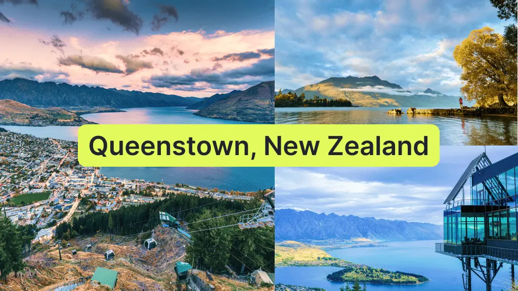 Queenstown, New Zealand in April