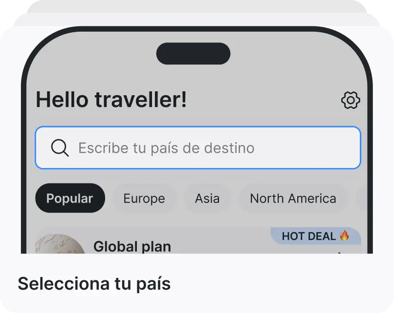Selecciona tu país
