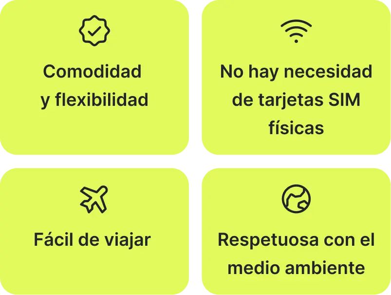 Ventajas de utilizar una eSIM