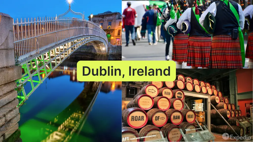visiting St. Patrick’s Day in Dublin, Ireland in march