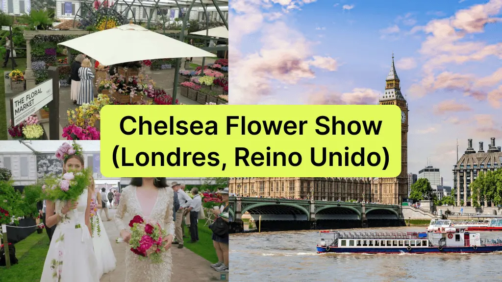 Chelsea Flower Show (Londres, Reino Unido) en mayo