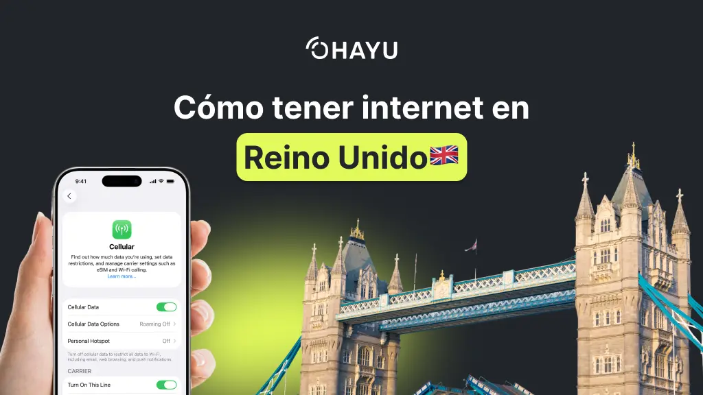 Cómo tener internet en Reino Unido