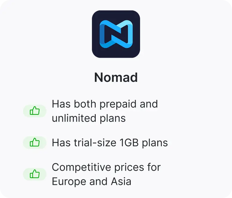 Nomad - Holafly alternatives