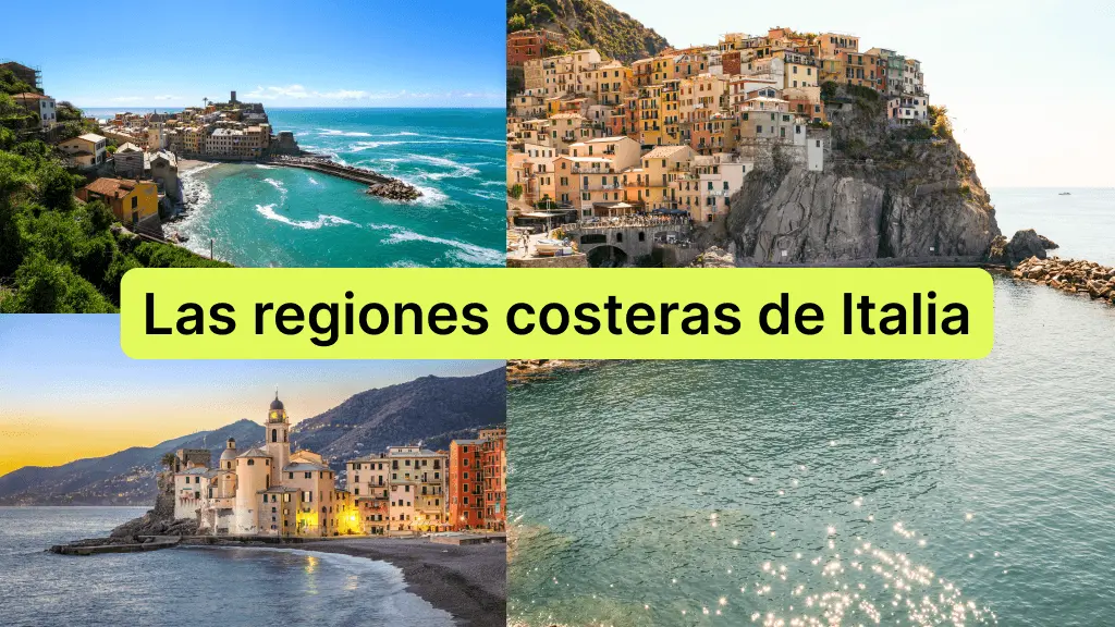 Las regiones costeras de Italia en mayo