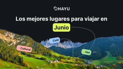 Los mejores lugares para viajar en Junio